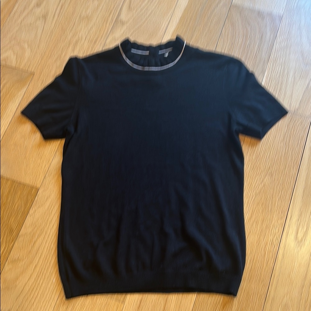 Tory Burch Black Crew Neck Sweater